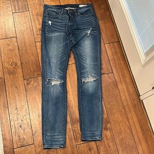 Blank NYC distressed skinny jeans